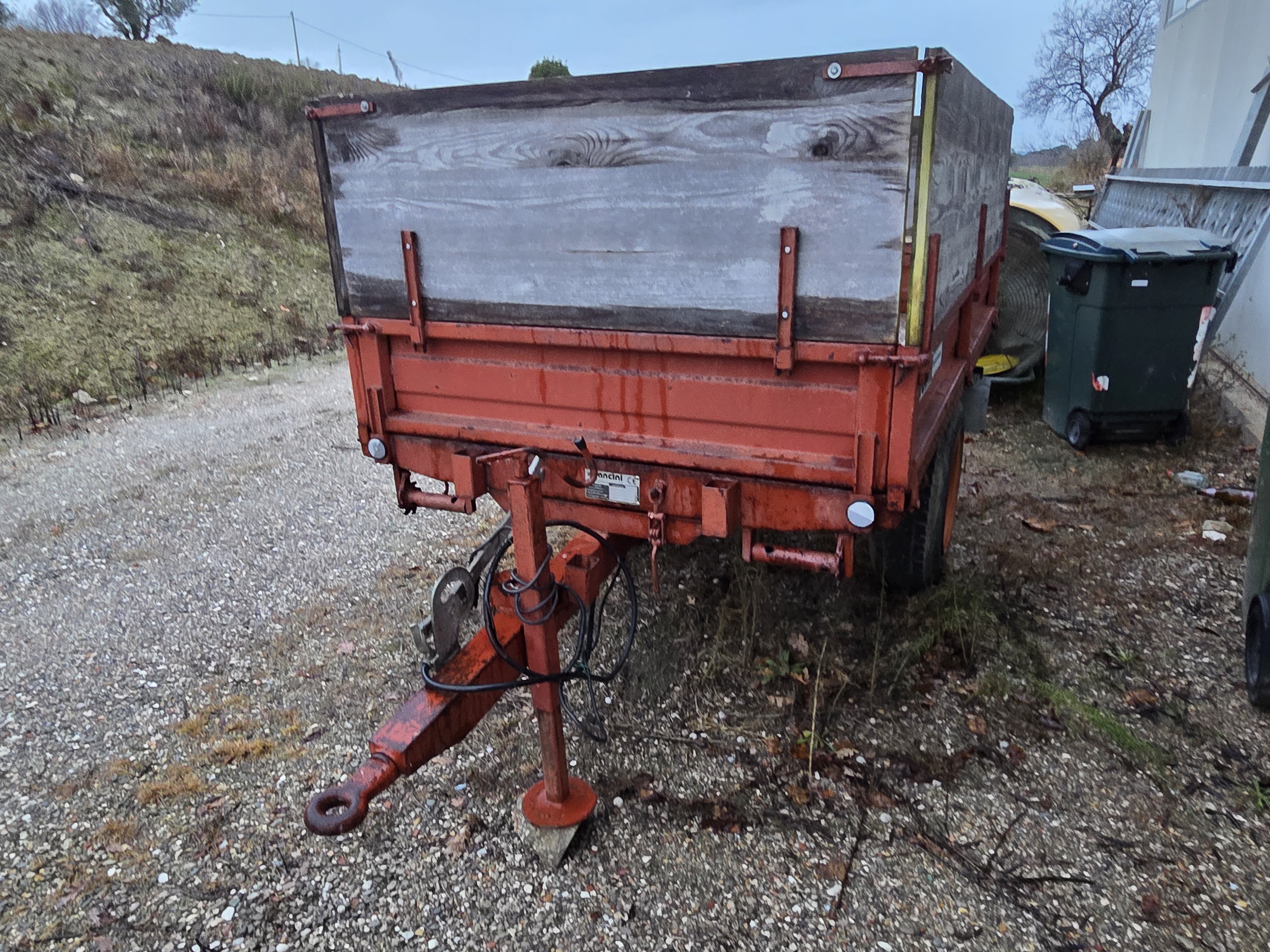 Rimorchio francini 15 ql